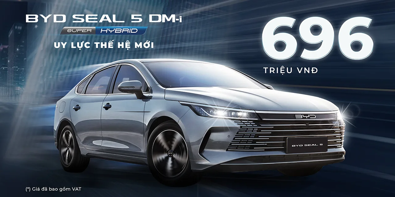 BYD SEAL 5 - UY LỰC THẾ HỆ MỚI CHÍNH THỨC RA MẮT